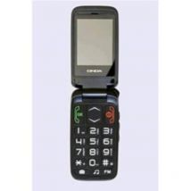 Onda f10 lino dual sim senior phone clamshell 2.4 tasti grandi vivavoce tasto sos radio fm italia black