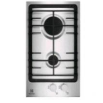 Electrolux egg3322nvx serie 300 piano cottura a gas 2 zone 29 cm acciaio inossidabile