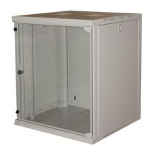 Link armadio 12 unita` da muro per reti (a)620 x (l)540 x (p) 450 mm colore grigio