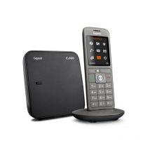 Gigaset cl660 cordless dect-gap display 2,4`` a colori vivavoce rubrica compatibile fibra-voip grigio