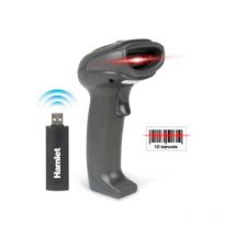 Hamlet hbcs1d10w barcode scanner laser 1d wireless per codici lineari black