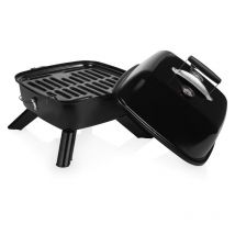 Princess 112256 barbecue ibrido portatile elettrico e a carbonella 2000w