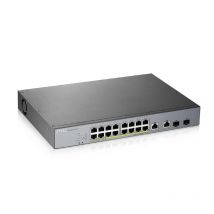 Zyxel gs1350-18hp-eu0101f switch di rete gestito l2 gigabit ethernet 10-100-1000 grigio supporto power over ethernet