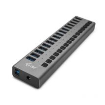 I-tec u3chargehub16 hub 16 porte 90w usb 3.0