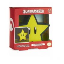4side super mario superstar light lampada da tavolo a batteria giallo