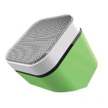 Celly, speaker fluo, cassa bluetooth con tecnologia bluetooth 5.1 e potenza di uscita di 3w, speaker wireless con raggio di 10m e autonomia fino a 3,5 h, adatta per ambienti chiusi e aperti, verde