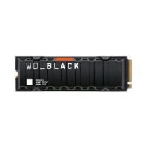Western digital black sn850x ssd 1.000gb m.2 2280 nvme pcie gen4 con dissipatore termico con velocitÀ di fino a 7.300 mb/s black