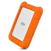 Lacie rugged usb-c hdd 2.000gb esterno usn 3.1 arancione/argento