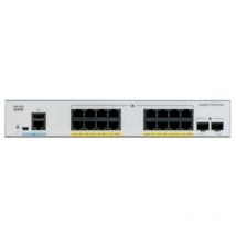 Cisco catalyst 1000-16t-2g-l switch gestito l2 16 x 10/100/1000 + 2 x gigabit sfp (uplink) montabile su rack