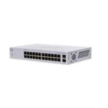 Cisco business 110 series cbs110-24t-eu switch non gestito 24 x 10/100/1000 + 2 x combo gigabit sfp montabile a rack