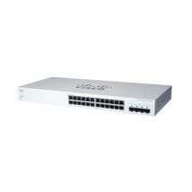 Cisco business 220 cbs220-24t-4g switch gestito l2 24 x 10/100/1000 + 4 x gigabit sfp (uplink) montabile a rack bianco