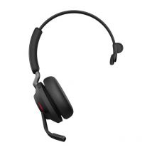 Jabra evolve2 65 cuffia monoaurale con microfono wireless uc con adattatore usb tipo a nero