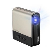Asus zenbeam e2 mini videoproiettore led dlp a raggio standard wvga 300 lumens speaker integrati hdm batteria integrata 4 ore di riproduzione video wireless nero/oro