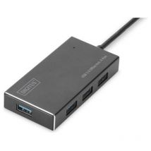 Digitus hub 4 porte usb 3.0 con alimentatore