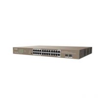 Tenda teg1126p-24-410w switch di rete non gestito chassis rack 1u 24 porte rj-45 gigabit ethernet supporto poe