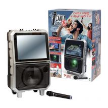Giochi preziosi canta tu karaoke impianto audio video portatile incluso microfono wireless