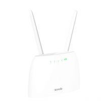 Tenda 4g06 router 300mbps wireless n300 4g lte volte cat.4 supp fdd lte-tdd-lte-wcdma-gsm 1p ge wan-lan1p ge lan 2ff sim 1p rj1