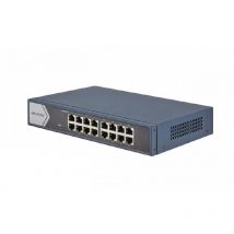 Hikvision digital technology ds-3e0516-e(b) switch di rete non gestito l2 gigabit ethernet 10-100-1000 grigio