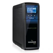 Tecnoware exa plus 2100 fgcexapl2102iec ups 2100va/1470w + 2 usb 2.1a lcd sinusoidale + avr + prot.rj45/11 + usb xsw(web)
