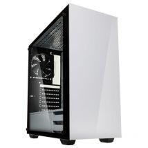 Kolink stronghold case mid-tower atx bianco per pc con pannello laterale in vetro temperato