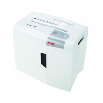 Hsm shredstar x5 distruggidocumenti a frammento cestino 12lt capacita` 5 fogli colore bianco/silver