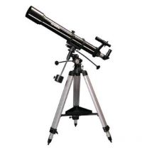 Sky watcher evostar 90/900 eq2 telescopio obbiettivo 90 mm focale 900 mm trppiede incluso nero