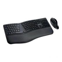 Kensington pro fit ergo wireless keyboard and mouse set tastiera + mouse 16.000dpi senza fili bluetooth 4.0 2.4 ghz nero