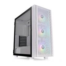 Thermaltake h570 tg argb case midi tower atx eatx micro-atx mimi-itx pannello laterale in vetro temperato 2xusb 3.0 3xventole 120mm argb snow/white