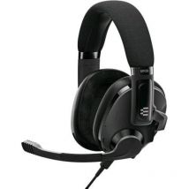 Epos-sennheiser h3 hybrid cuffie gaming ad acustica chiusa con bluetooth con microfono nero