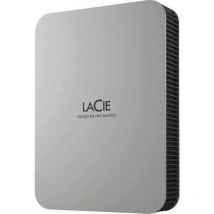 Lacie mobile drive secure hdd esterno 4.000gb usb 3.2 (gen 1) tipo c crittografato self-encrypting drive (sed) grigio spazio