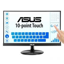 Asus vt229h 21.5 touch screen full hd ips 16:9 250 cd/mq 5ms 1000:1 altoparlanti vga hdmi nero