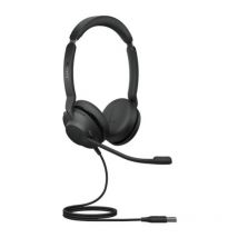 Jabra evolve2 30 se ms stereo cuffie con microfono over ear cablato usb-a isolamento dal rumore certificato per i team microsoft