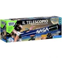 Clementoni telescopio nasa con treppiede regolabile