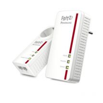 Avm fritz powerline 1260e kit 2 powerline (1260e + 1220e) / 1200 mbit / s / interfacce 1 x gigabit ethernet