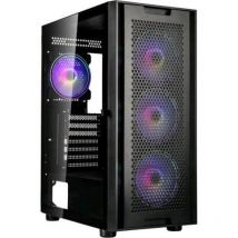 Kolink observatory duo argb midi tower gaming pannello laterale in vetro temperato minitx/matx/atx/e-atx nero
