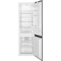 Smeg c3170ne frigorifero combinato da incasso estetica universale capacita` 262 litri classe energetica e (a++) cerniera destra bianco