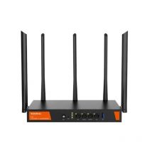 Tenda w30e router wireless ax3000 dual band 2.4/5ghz wifi-6 2402 mbit/s 5 antenne