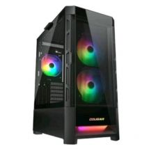 Cougar cabinet atx midi tower cougar duoface rgb nero 230x491x386mm 73slot 2x3,5` 3x2,5` vetro 2xusb3.0 3xfanrgb