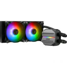 Msi mag coreliquid m240 sistema di raffreddamento per computer processore raffreddatore di liquidi tutto in uno 24cm nero