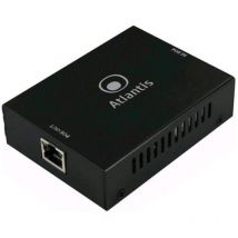 Atlantis land a02-poe-ext switch extender 2 porte lan rj-45 10/100 mbps fornisce alimentazione a dispositivi poe con utilizzo del cavo di rete colore nero