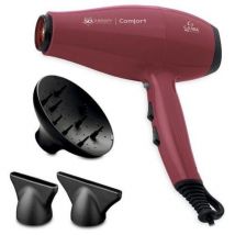 Ga.ma asciugacapelli gh0501 5d therapy comfort, alogeno, 220w, rosso prestazioni professionali per un`asciugatura delicata