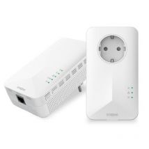 Strong powerline wifi 1000 duo kit di 1 adattatore powerline 1000 + 1 adattatore powerline wi-fi 1000 1000 mbit/s bianco