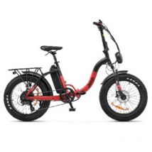 Jeep e-bikes phoenix nero-rosso alluminio taglia unica 50.8cm 20`` 25kg