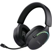 Trust gxt491 fayzo cuffie gaming con microfono wireless rgb bluetooth + rf 2.4ghz over ear surround 7.1 nero