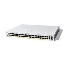 Cisco catalyst 1300-48fp-4x switch gestito l3 48 porte 48 x 10/100/1000 (poe+) + 4 x 10 gigabit sfp+ poe+ (740 w) montabile su rack