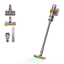 Dyson v15 detect absolute aspirapolvere scopa elettrica ciclonica cordless 660 w filtro hepa 60 min funzionamneto