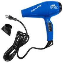 Babyliss pro asciugacapelli italo luminoso blu 2100 w made in italy