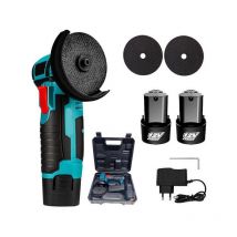 Mini flex smerigliatrice a doppia batteria batterie litio 12v 13500rpm frullino in kit con valigetta e doppia batteria