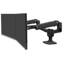 Ergotron lx series 45-245-224 supporto da tavolo per monitor a schermo piatto 27`` morsa-bullone di ancoraggio nero