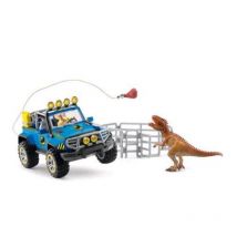 Schleich veicolo 4x4 con dinosauro